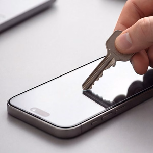 Tech-Protect OneTouch Set+ grūdinto stiklo apsauga, skirta iPhone 18 Pro / 17 Pro, 2 vnt.