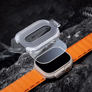 Tech-Protect Easy Set+ grūdintas stiklas 2 rinkinys Apple Watch Ultra 1/2 49mm - skaidrus