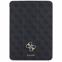 Guess GUFC11RM24PS4SGK iPad Air 11" 2024 juodas/juodas Magnetinis 4G Didelis Logotipas