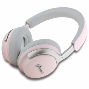 Guess Bluetooth ANC/ENC ausinės GUBHC22PSBCSMP rožinės DB metalinis užrašo logotipas