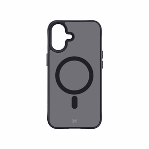 3mk Smoke Magnetinis dėklas telefonui iPhone 17 - juodas pusiau skaidrus