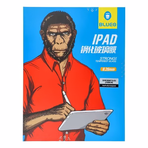 5D Mr. Monkey Glass - iPad Pro 10.5 transparent (Anti-Static Strong HD)
