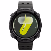 Spigen Rugged Armor dėklas Samsung Galaxy Watch 8 44mm - matinė juoda