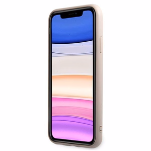 Guess 4G Stripe Collection dėklas telefonui iPhone 11 / Xr 6.1" - Rožinis