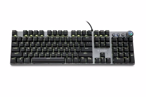 iBox Aurora K-4 klaviatūra USB QWERTY juoda