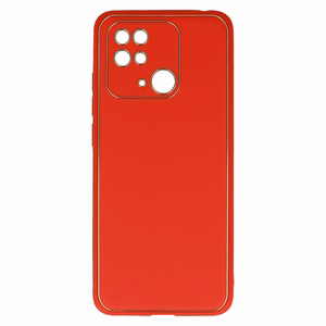 TEL PROTECT prabangus dėklas telefonui Xiaomi Redmi 10C, raudonas