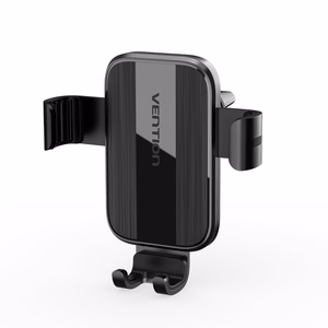 Automatinis automobilinis telefono laikiklis "Vention KCTB0" su spaustuku, juodas