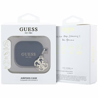Guess 4G Charm Dėklas AirPods 4 - juodas