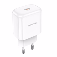 Įkroviklis Borofone BN3 20W USB-C baltas