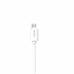 Devia kabelis Smart EC081 USB - MicroUSB 1,0 m 2,1A baltas