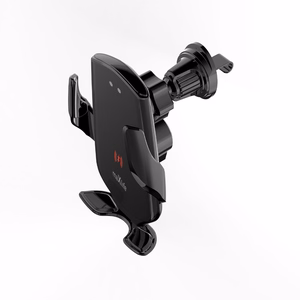 "Maxlife" automobilinis laikiklis oro angai MXCH-08 automatinis su belaidžiu įkrovimu juodas 15W