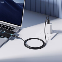 "Borofone" kabelis BX123 "Leya" - USB ir Typ C - 36W 3A 1 metras, baltas