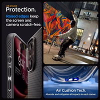 Spigen Liquid Air iPhone 15 Pro dėklas - matinė juoda