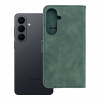 TENDER knyginis dėklas telefonui SAMSUNG S26 Edge žalias