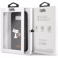 Karl Lagerfeld Choupette In Love Dėklas telefonui Samsung Galaxy S8 Plus - juoda