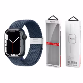 YESIDO WB23 Apple Watch pintas dirželis 42/44/45 tamsiai mėlynas