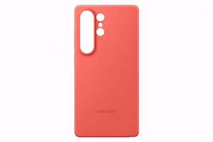 Samsung Silicone Case dėklas, skirtas Samsung Galaxy S25 Ultra, raudonas