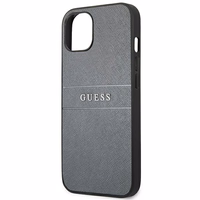 Guess GUHCP13SPSASBGR iPhone 13 mini 5.4" pilkas/pilkas Saffiano Dirželis