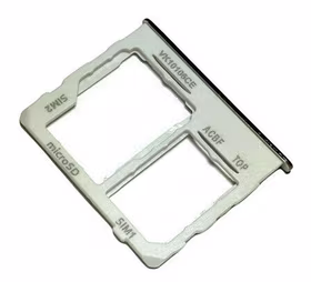 SIM kortelės laikiklis Samsung A326 A32 5G 2021 White originalus (service pack)