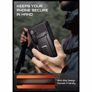Supcase Unicorn Beetle Pro  Samsung Galaxy S26 FE dėklas, juodas