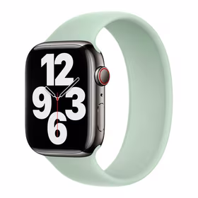 APPLE DIRŽELIS APPLE WATCH SOLO LOOP 42/44/45MM SIZE 8 MINERAL GREEN be pakuotės