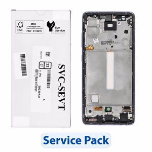 ServicePack LCD Display SAMSUNG A52S 5G A528B GH82-26861C Purple