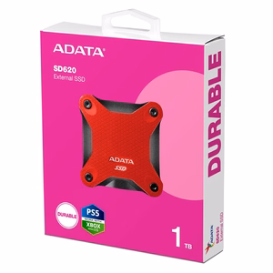 ADATA SD620 1 TB raudonas