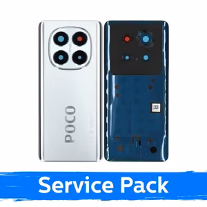 Galinis dangtelis skirtas Xiaomi Poco X7 5G / Silver / (Service Pack)