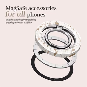 MIO Soft Terrazzo Magsafe Dėklas su žiedu