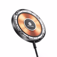 WEKOME WP-U99 Vanguard Series - MagSafe 15W inductive įkroviklis (juodas)