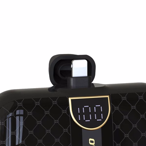 Mini išorinė baterija Dudao K20SL 5000mAh su Lightning / USB-C jungtimis (juoda)