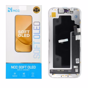 NCC Soft OLED ekrano modulis, skirtas iPhone 17 PRO, 120 Hz (palaiko IC perkėlimą)