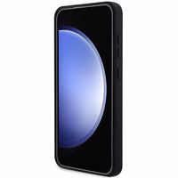 AMG silikoninis anglies rašto MagSafe dėklas telefonui Samsung Galaxy S24 - juodas