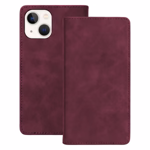 Smart Suede dėklas, skirtas iPhone 11, bordo