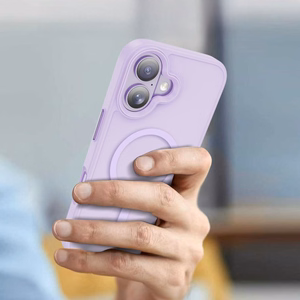 Tech-Protect MagMat MagSafe dėklas iPhone 17 violetinis