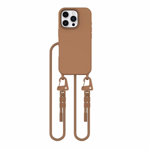 Tech-Protect MagNecklace Magnetinis iPhone 16 Pro dėklas - rudas