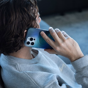 Incase Halo Case dėklas su MagSafe, skirtas iPhone 16, „Tidal Ocean“ spalvos