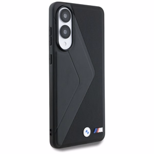 BMW odinis didelių juostų Magnetinis dėklas telefonui Samsung Galaxy S25 Edge - juodas