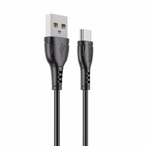 Borofone Kabelis BX51 Triumph - USB į Type C - 3A 1 metras juodas