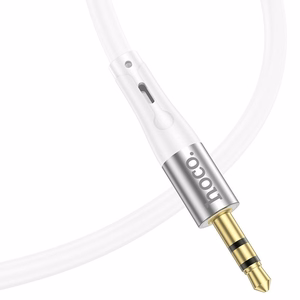 Cable AUX Jack 3,5 mm to Lightning Hoco 1 m UPA22 white