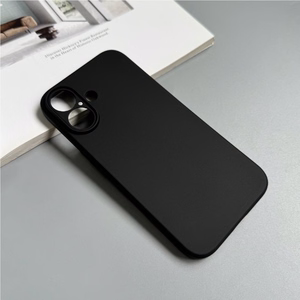 Minkštas dėklas iPhone 16 Plus - juodas