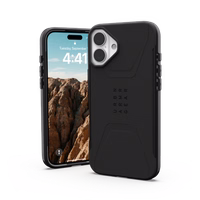 UAG Civilian MagSafe iPhone 16 Plus Dėklas telefonui iPhone 16 Plus - juodas