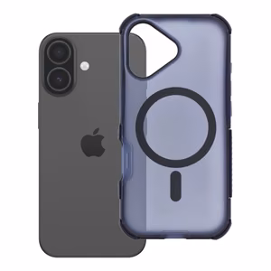 Case for iPhone 17 Forcell F-Protect BumperX Premium compatible with MagSafe navy blue