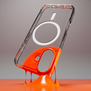 SBS Extreme Mag D3O Magnetinis iPhone 16 Dėklas - Skaidrus