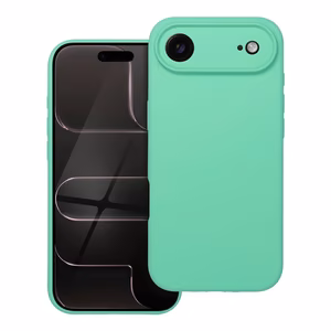 Silikoninis dėklas 2mm IPHONE 17 Air suderinamas su Magnetine mėtų