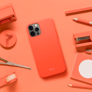 ROAR dėklas COLORFUL JELLY IPHONE 16 persikų rožinė