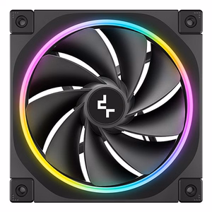 DeepCool FL12R 3-in-1 kompiuterio korpuso ventiliatorius 12 cm juodas 3 vnt.