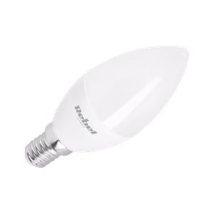 Rebel candle-shaped E14 LED bulb, 5 W, 4000 K, 230 V