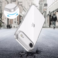 Tech-Protect FlexAir dėklas telefonui iPhone 17 Air - skaidrus