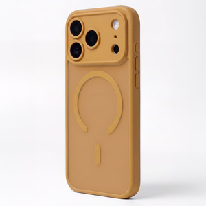 Mag Matt dėklas iPhone 14 6,1" rudas